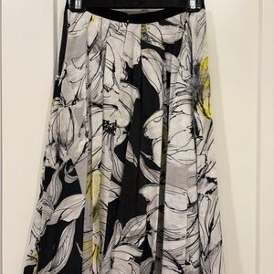 D. Exterior made in Italy s.42 floral Print A-Line Skirt